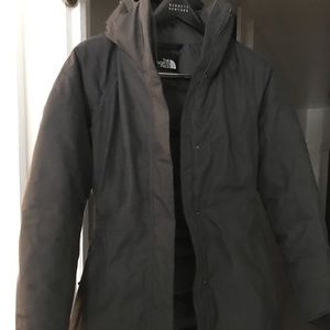 North Face Women’s Arctic parka 2(medium)dark grey